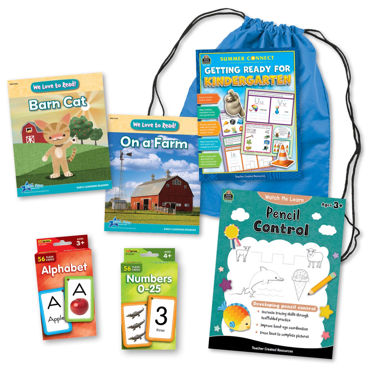 Image for Teacher Created Resources Summer Success Backpack, Preparing for PreK from School Specialty