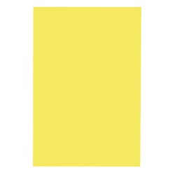 School Smart Folding Bristol Board, 12 x 18 Inches, Canary, Pack of 100 085543