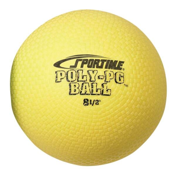 Sportime Poly PG Ball, 8-1/2 Inches, Yellow, Item Number 2095335