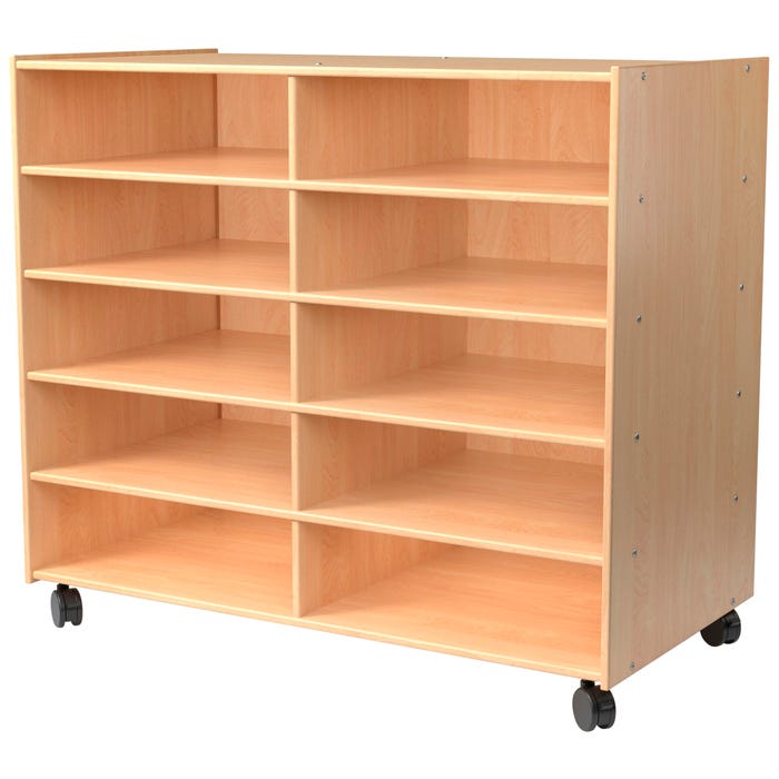 Childcraft Universal Rest Mat Storage Unit, 47-3/4 x 24-3/4 x 42 Inches