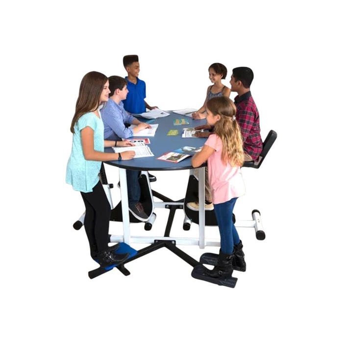 KIDSFIT KC-6ST Six Person Variety Desk, Standing