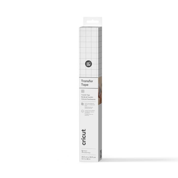 Cricut Vinyl Transfer Tape, Standard Grip, 12 x 48 Inches, Clear