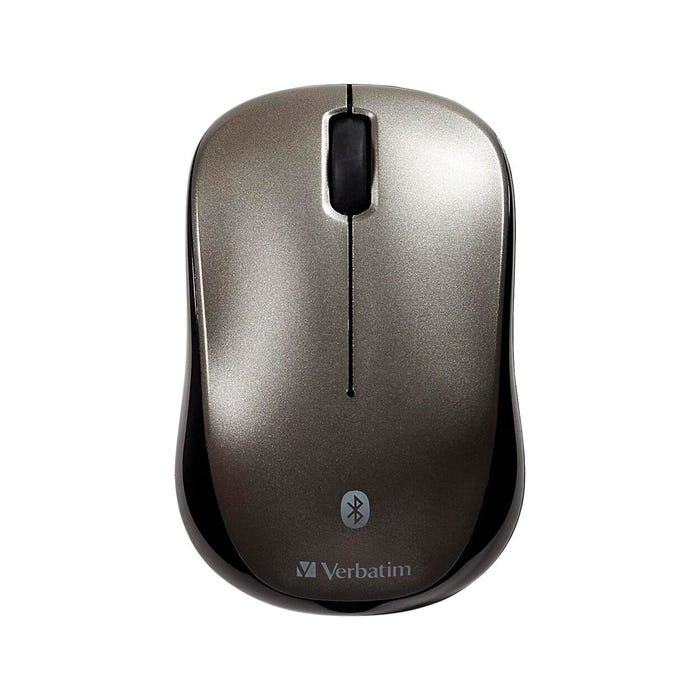 Verbatim Bluetooth Wireless Tablet Multi-Trac Blue LED Mouse, Graphite
