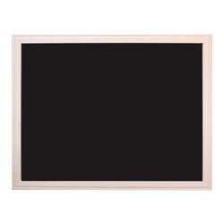 Flipside Wood Framed Dry Erase Board, Black Surface, 18 x 24 Inches 2003288