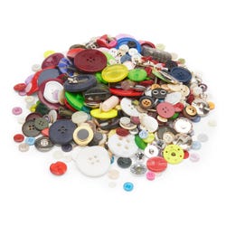 Stanislaus Imports Bulk Button Assortment Bag, Assorted, 1 lb