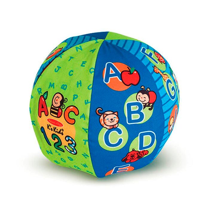 Melissa & Doug Kids 2-in-1 Talking Ball, ABCs and Counting