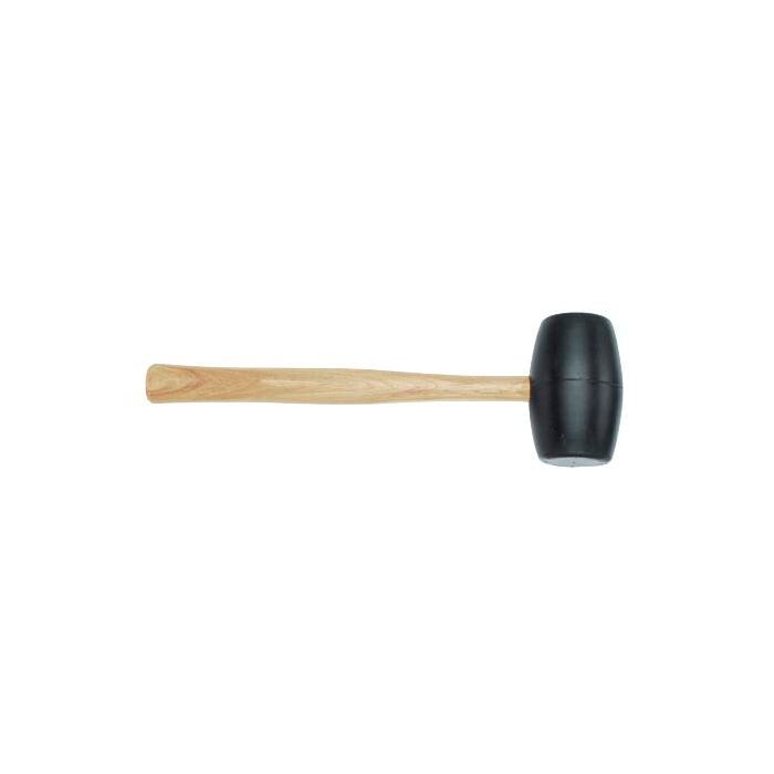 Ken Tool General Purpose Tire Hammer, 17 in OAL, Rubber Mallet, Hickory Handle