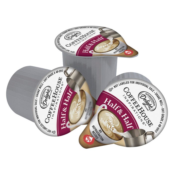 International Delight Single-Serving Half/Half Creamer, Pack of 180