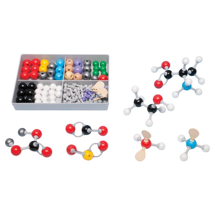 Molymod Organic and Inorganic Chemistry Student Edition Molecular Model Set, Set of 77