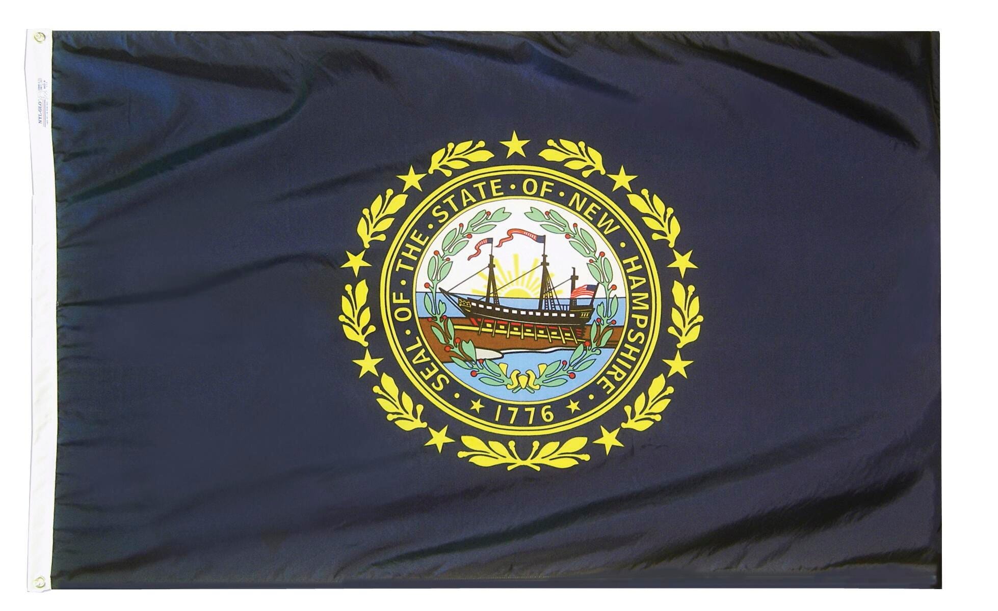 Image for Annin New Hampshire State Flag, Nylon, Indoor, 3 x 5 Feet from School Specialty