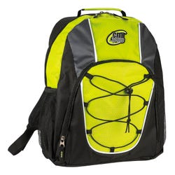 CitiSport Large Backpack with Bungee Cord, Lime Green, Item Number 2003479