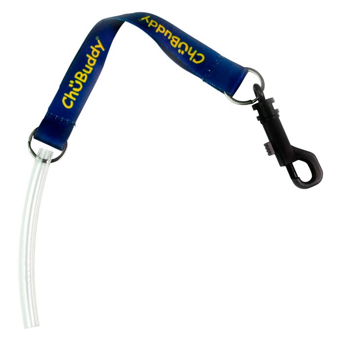 ChuBuddy Slim Strong Tube Clip On, 3/8 Inches, Clear