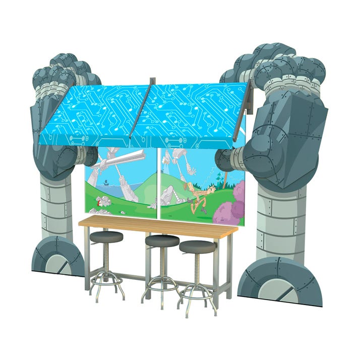 Inventionland Robot Tech Bar Mini Starter Kit Level 3