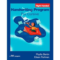 PAF Handwriting Program for Cursive Student Workbook - Right-Handed 2212268