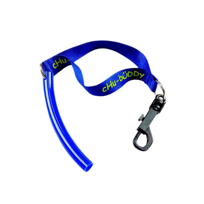 ChuBuddy Strong Tube Regular Clip On, 1/2 Inches, Blue