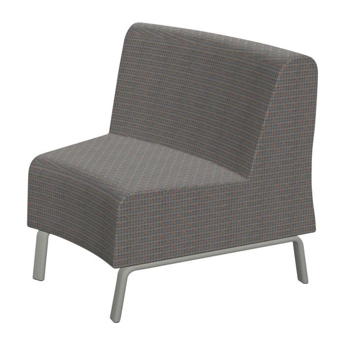 Classroom Select Soft Seating NeoLink 45 Degree Inside Wedge w/Back, 36-1/2 x 32 x 34 Inches