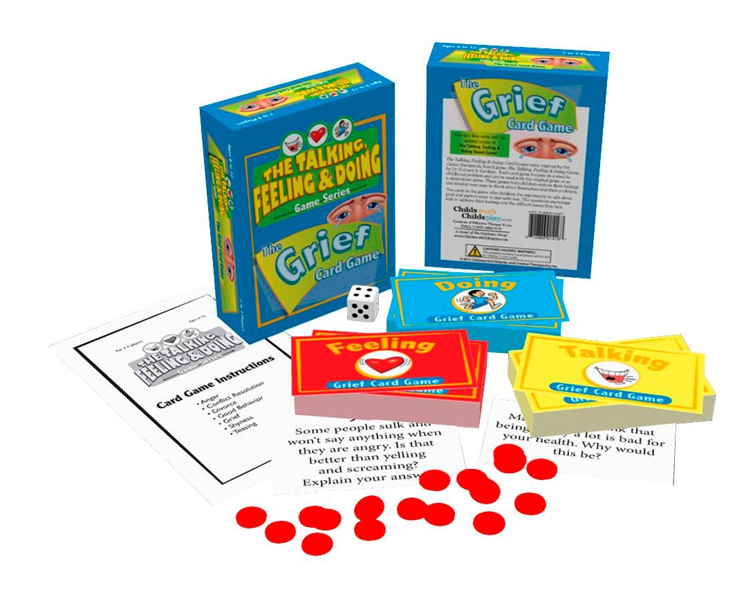 The Talking, Feeling & Doing Grief Card Game 2214679