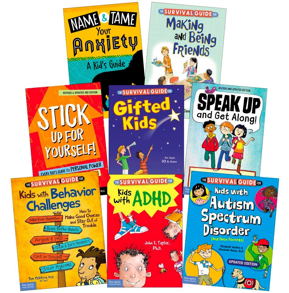 Free Spirit Special Education Book, Set of 8, Item Number 2104056