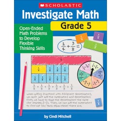 Scholastic Workbook Investigate Math, Grade 5, Item Number 2098718