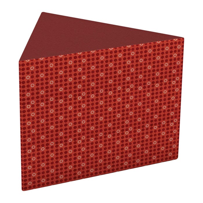 Classroom Select NeoLounge Wedge Ottoman, Various Seat Colors, 24 x 21 x 18 Inches