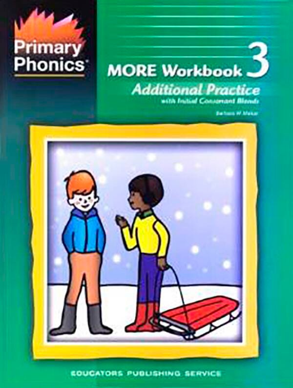 Image for Primary Phonics, MORE Workbook 3 from School Specialty