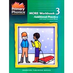 Image for Primary Phonics, MORE Workbook 3 from School Specialty