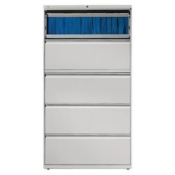 Lorell Lateral File Cabinet, 36 x 18-5/8 x 67-3/4 Inches