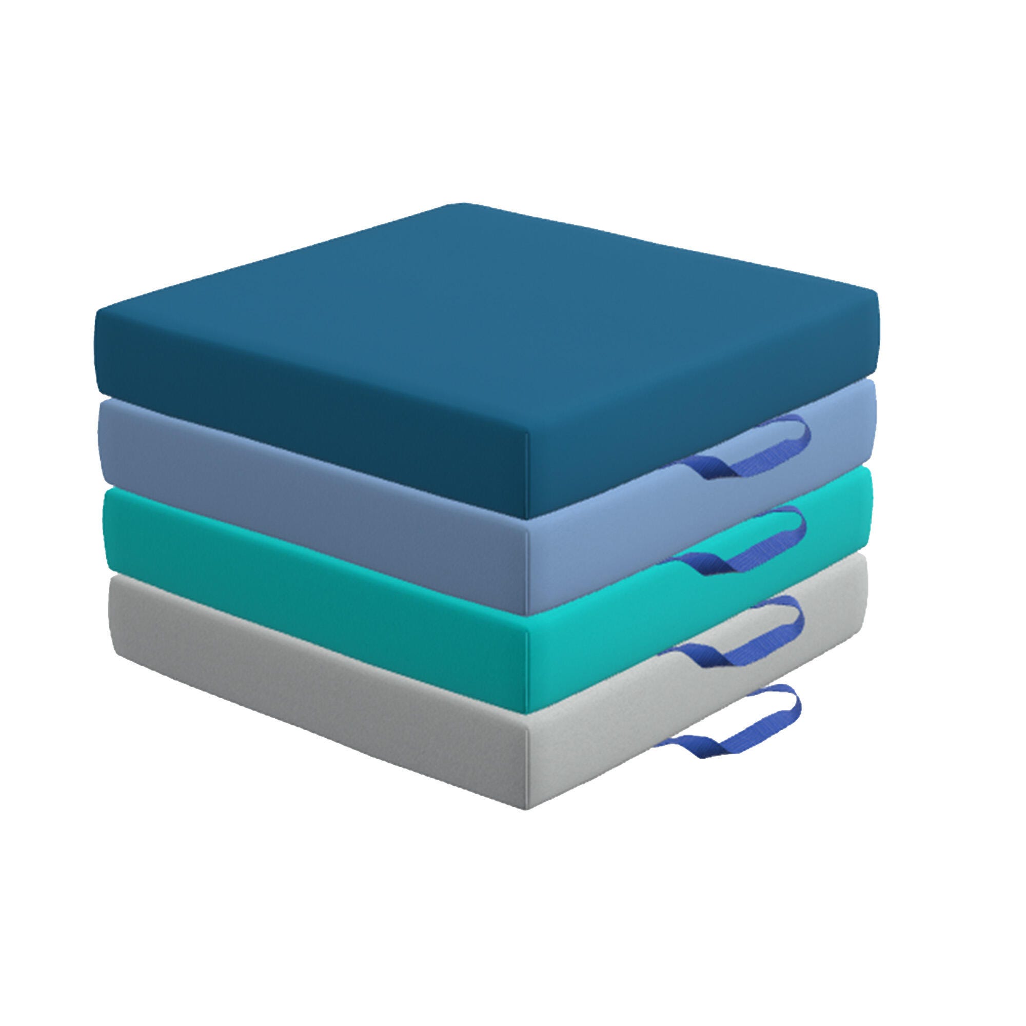 Image for Childcraft Square Cushions, Assorted Colors, Set of 4 from School Specialty