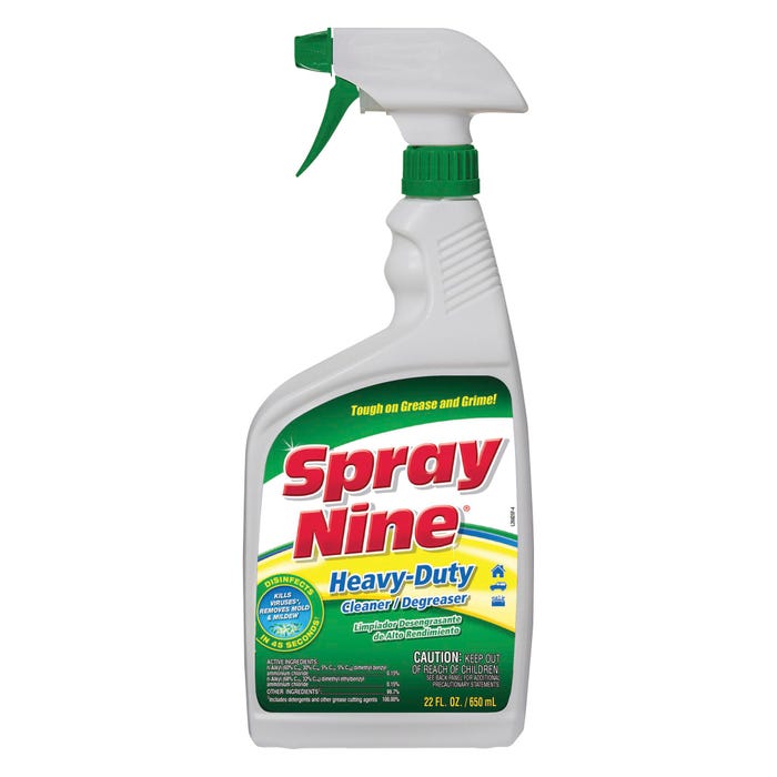 Spray Nine Multi-Purpose Cleaner and Disinfectant, 22 Ounce Spray Bottle