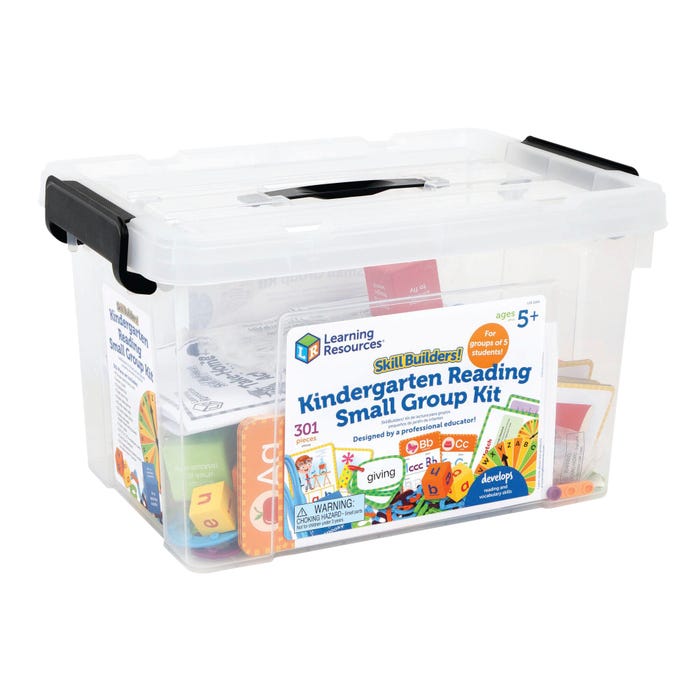 Learning Resources Skill Builders! Kindergarten Reading Small Group Kit