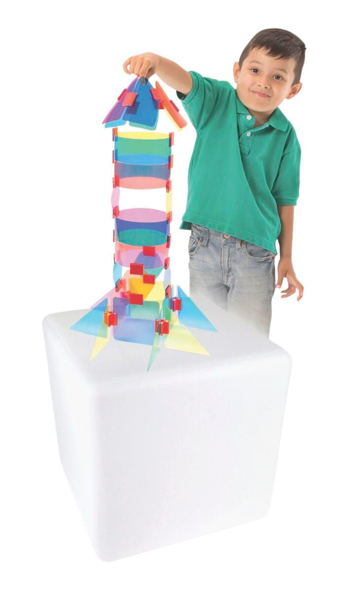 Roylco Educational Color Changing Light Cube 1489664