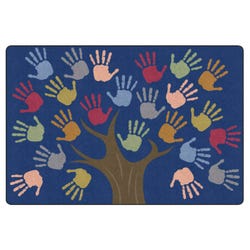 Childcraft Handprint Tree Seating, Rectangle 4001966