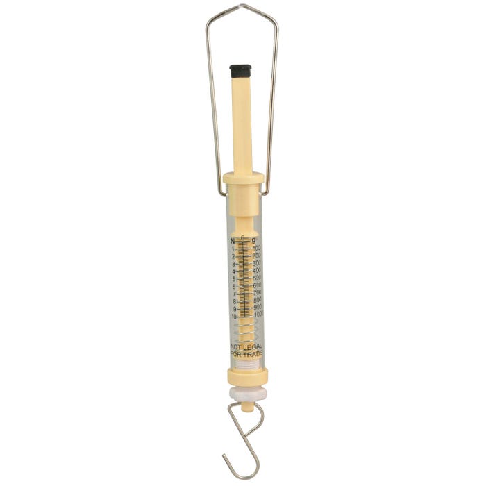 Eisco Labs Tubular Push/Pull Balance, Acrylic, 1kg/10N Capacity
