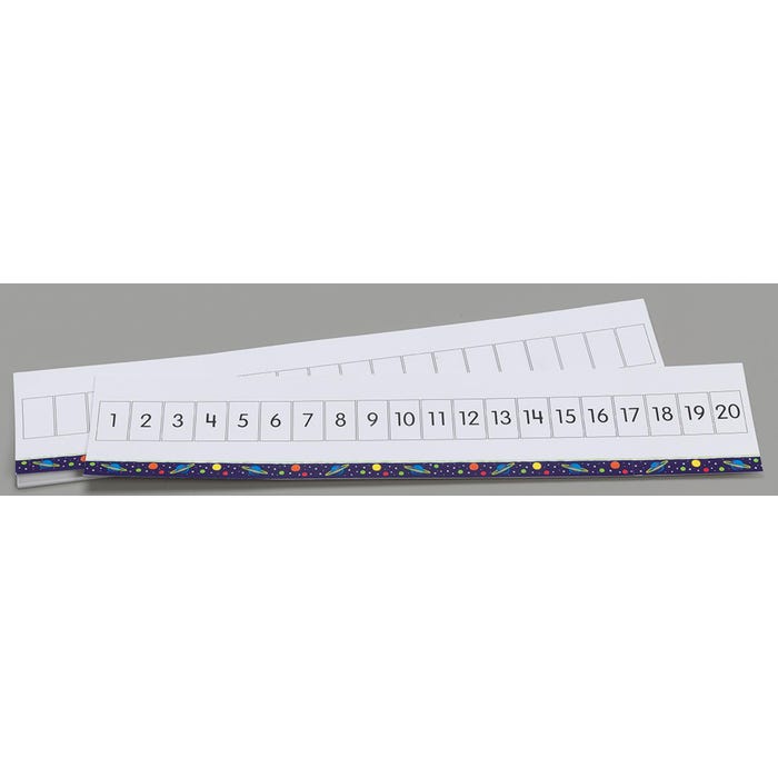 Didax 1 to 20 Number Paths, Grade 1 to 2, Set of 10