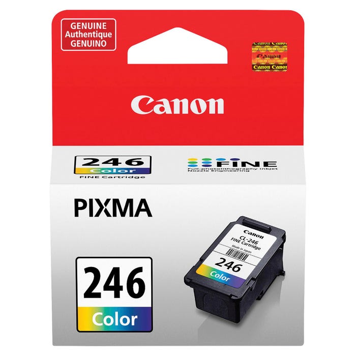 Canon Ink Toner Cartridge, CL246, Multi-Color