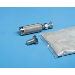 School Specialty Style C Volleyball Floor Anchors and Plate, 7/8 x 3-1/4 in 012480
