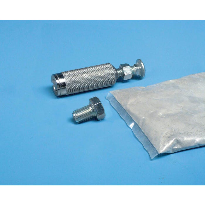 School Specialty Style C Volleyball Floor Anchors and Plate, 7/8 x 3-1/4 in