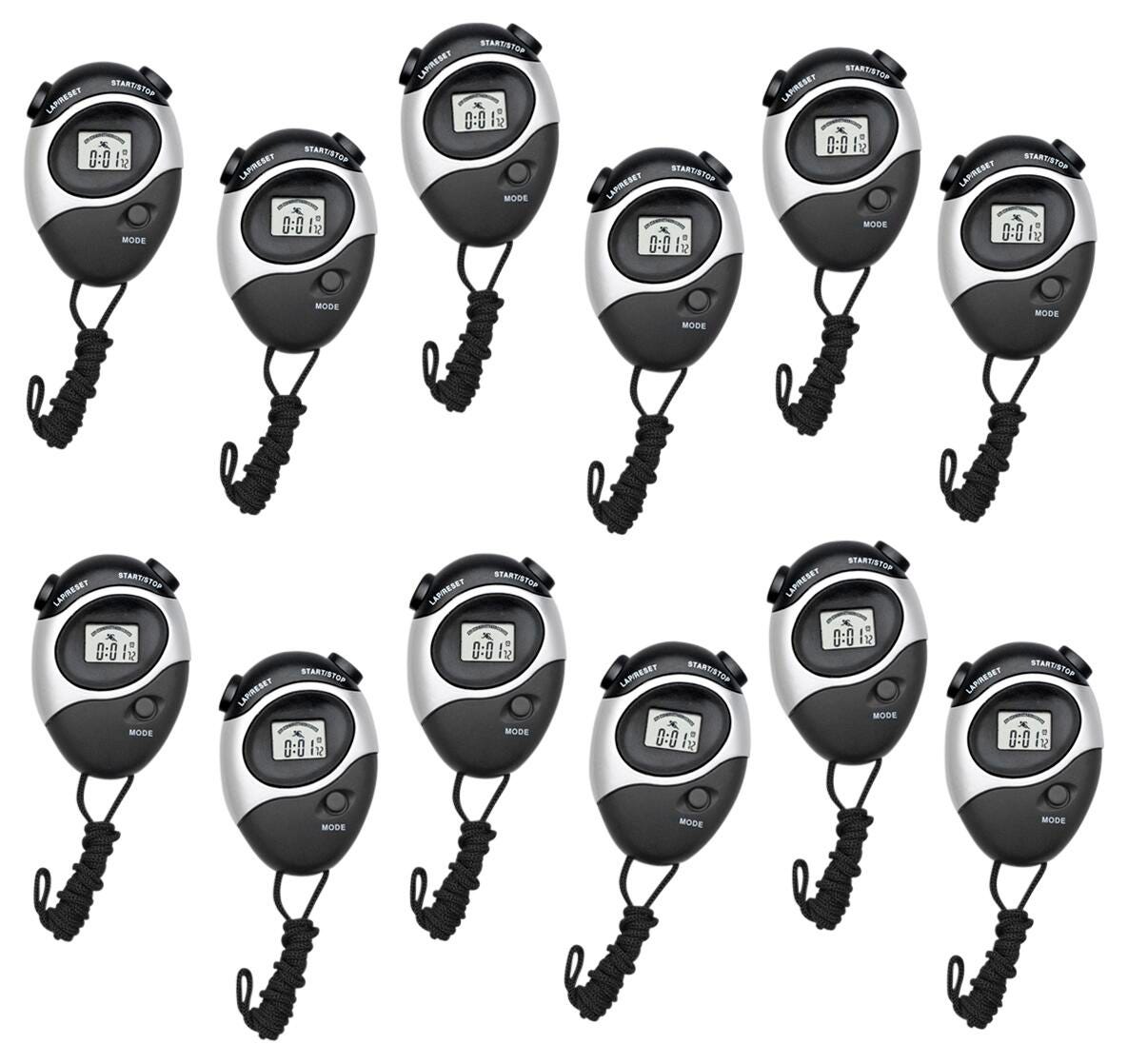 Image for All-Purpose Digital Stopwatch - Pkg of 12 from School Specialty