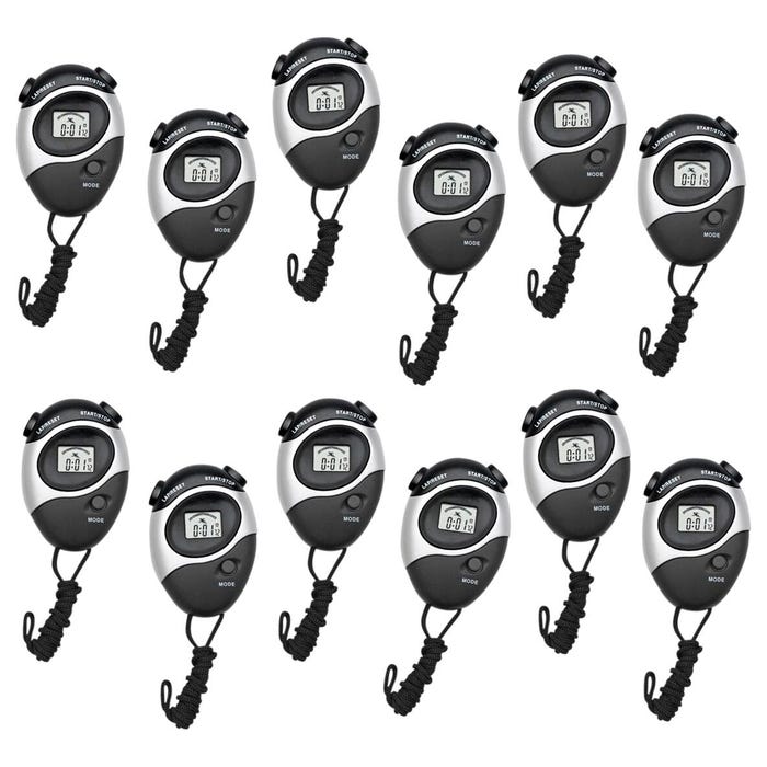 All-Purpose Digital Stopwatch, Pack of 12