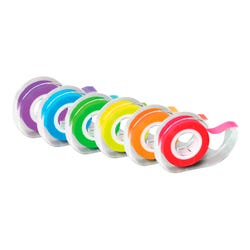 Lee Products Removable Highlighter Tape, 1/2 X 720 Inches, Assorted Colors, Set of 6, Item Number 2102474