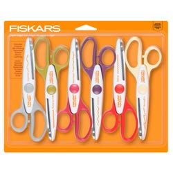 Fiskars Paper Edgers, Assorted Designs, Set of 6