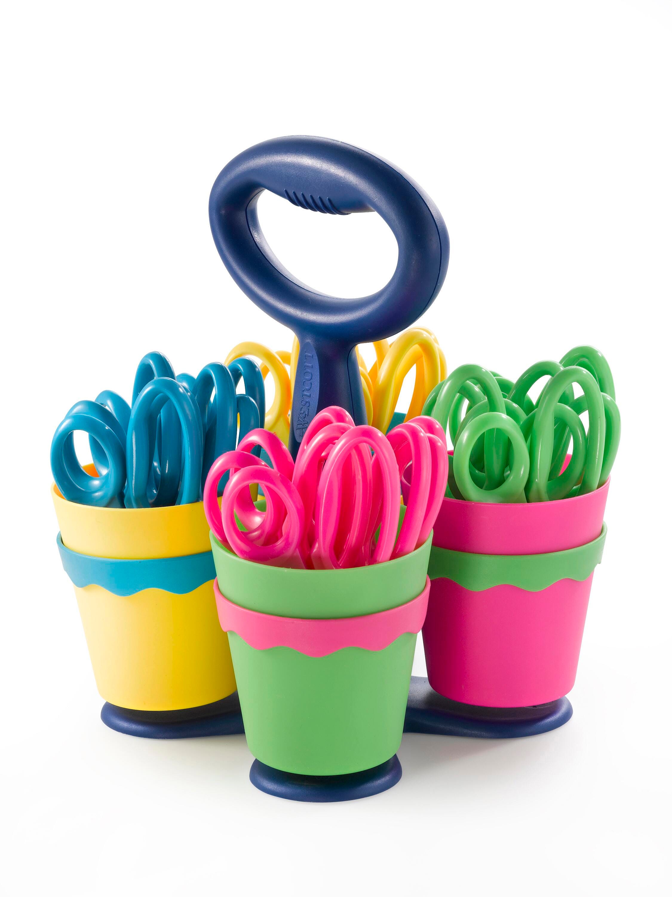 Image for Westcott School Scissor Caddy with 24 Pointed 5 Inch Scissors from School Specialty