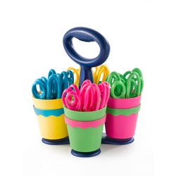 Image for Westcott School Scissor Caddy with 24 Pointed 5 Inch Scissors from School Specialty