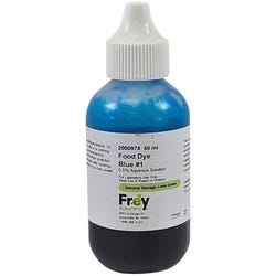 Frey Scientific FD&C Blue Dye, 50mL, Item Number 2000978
