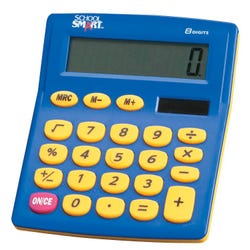 School Smart Dual-Power Basic Calculator 084088