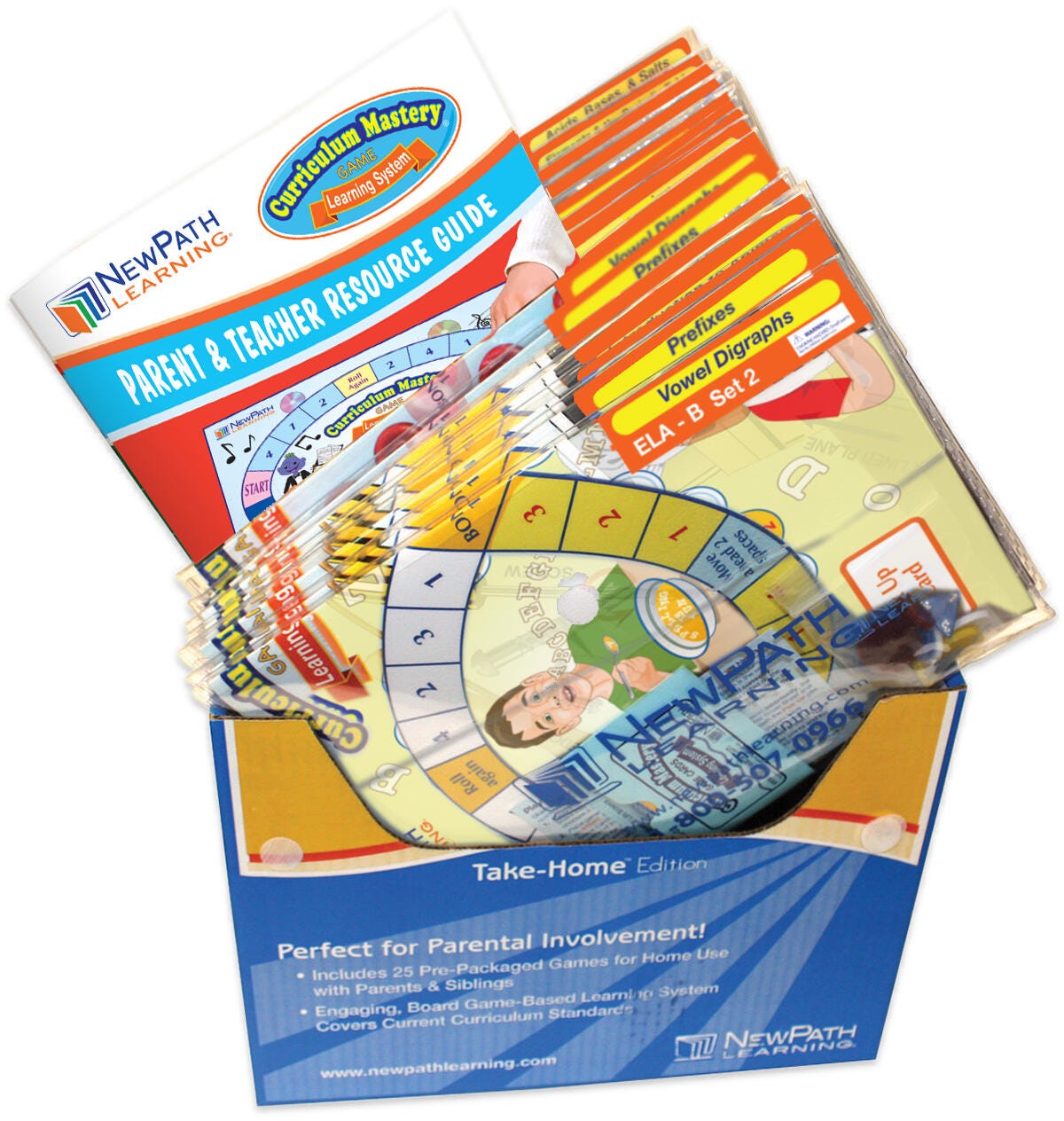 NewPath English Language Arts Curriculum Mastery Take Home Game Edition, Grade 7 1449712