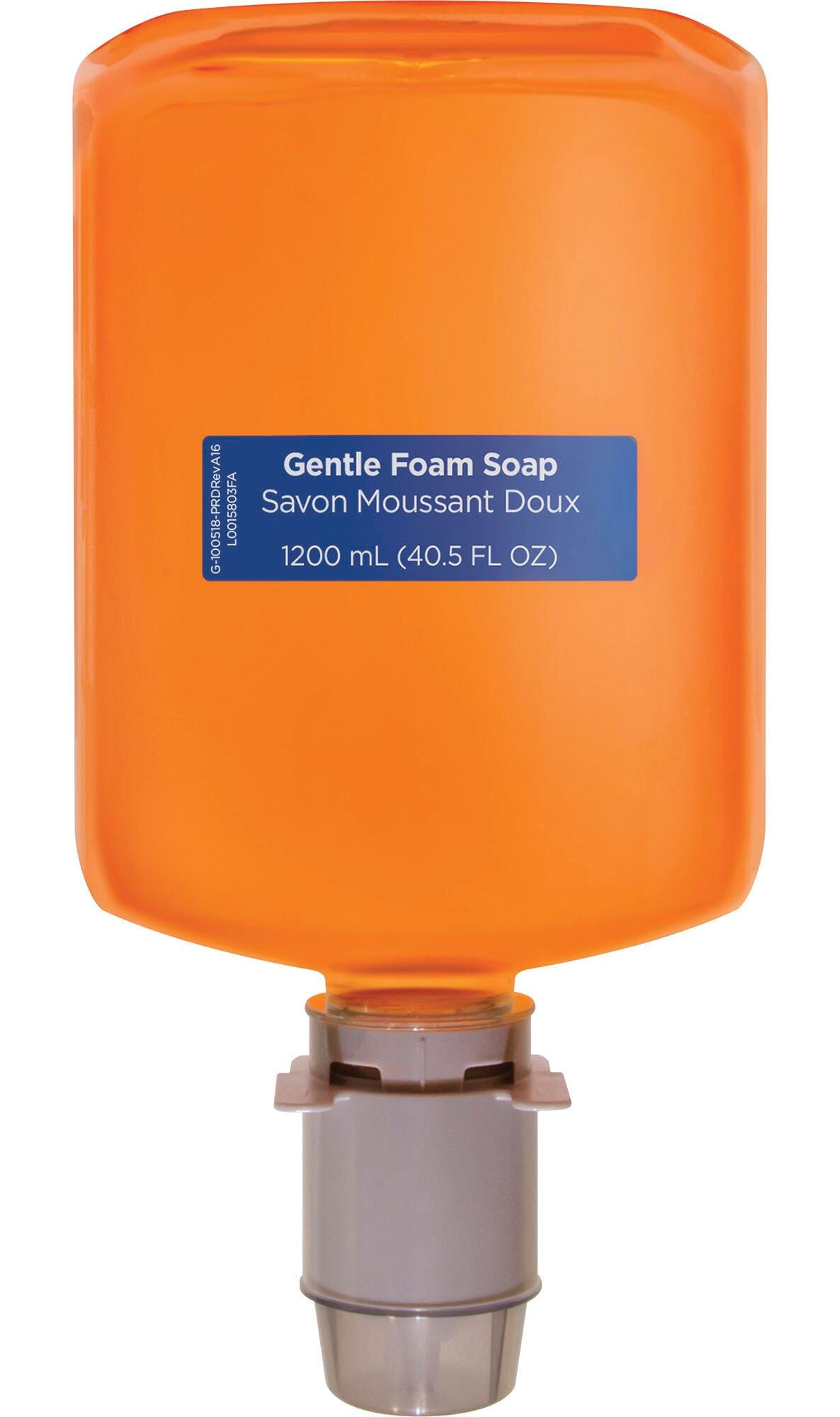 Georgia Pacific General Purpose Foam Soap, 1000ml, Pack of 4, Citrus/Orange, Item Number 1587417