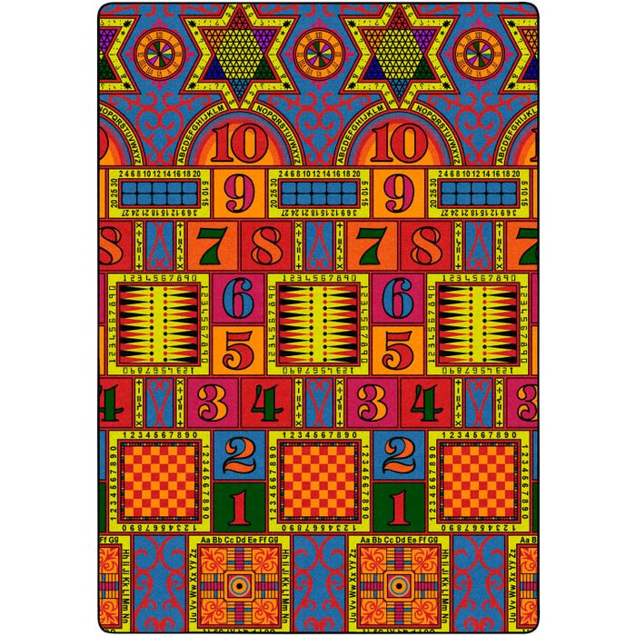 Flagship Carpets Games That Teach Carpet, Rectangle