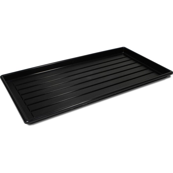 Storex Boot and Shoe Tray, 26-3/4 x 14 x 1-1/2 Inches, Black, Case of 6