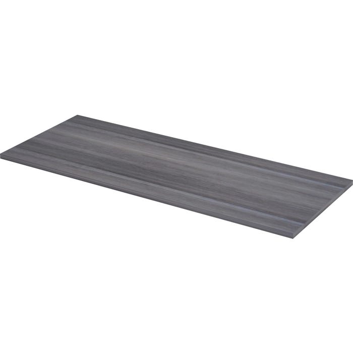 Lorell Relevance Series Charcoal Laminate, 60 x 23-1/2 x 1 inches - Top Only